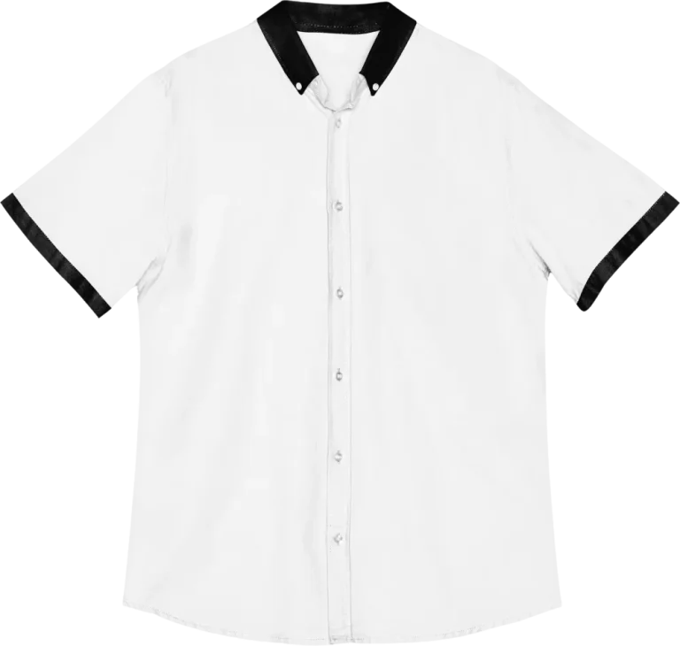 men-rsquo-s-white-short-sleeve-shirt-casual-apparel