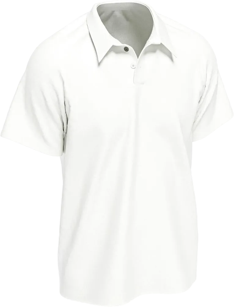 white-short-sleeve-polo-shirt-mockup-gray-background